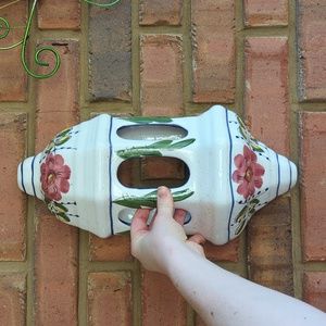 Spanish wall sconce or light cover- ceramic